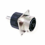 RTHP0141PN-XXX - ECO-MATE, Receptacle, 6mm Single Pin Contact, Crimp Type, Flange Wall Mounting